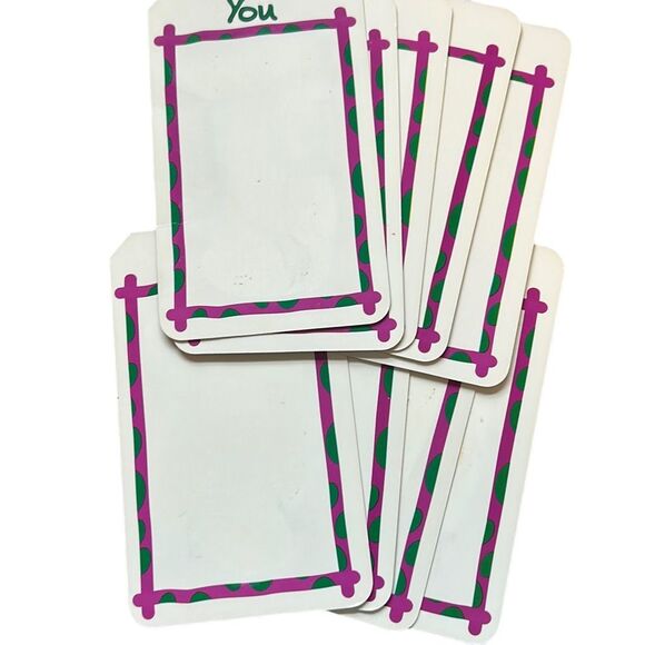 Barney Jumbo Card Game 1993 - Picture 9 of 13